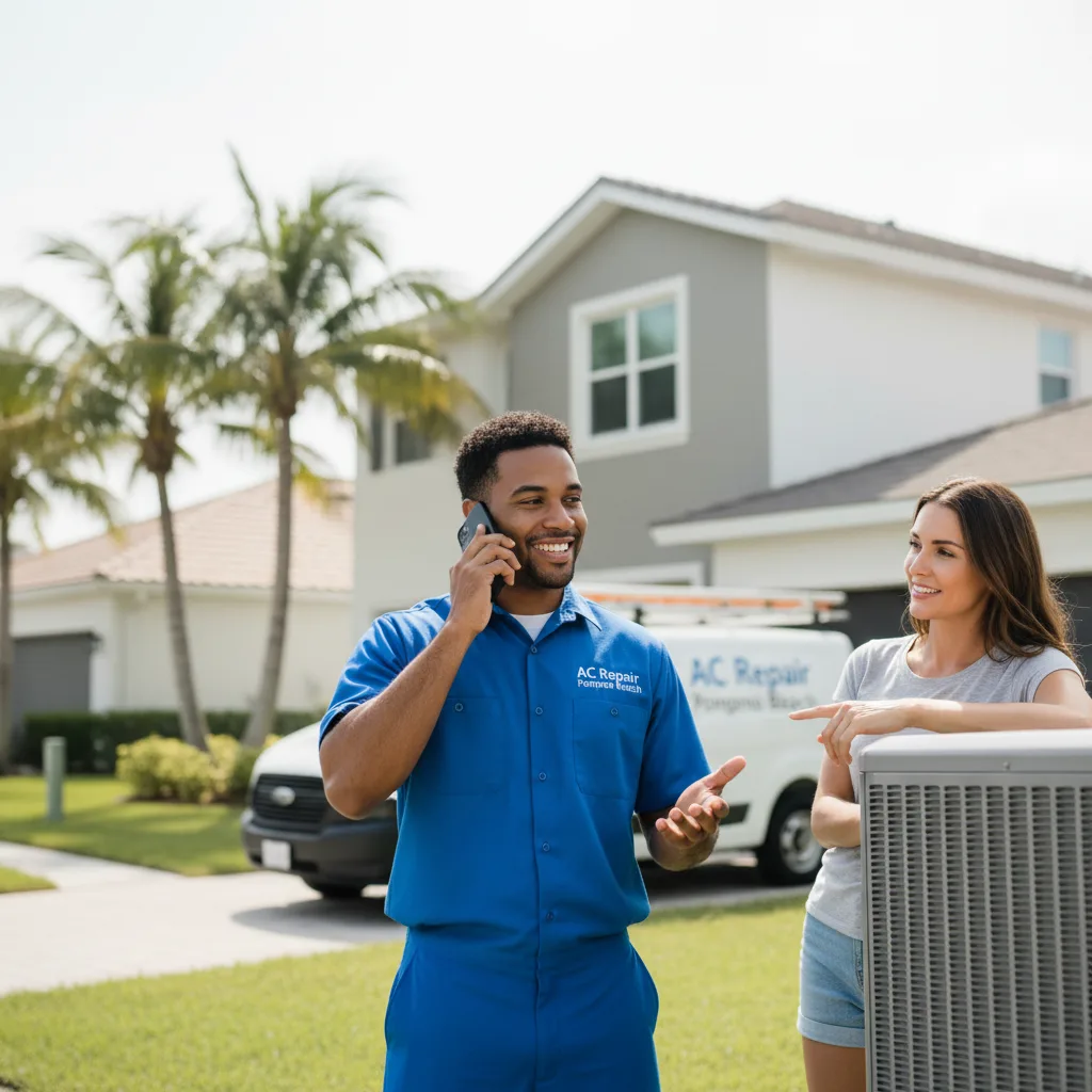 AC Repair Pompano Beach customer support in Alum Bank